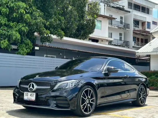 2020 จด2023 Benz C200 Coupe Amg Dynamic W205 สีดำ