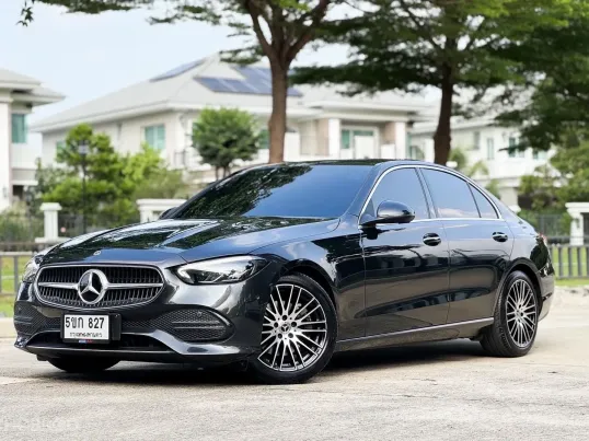 2024 Mercedes-Benz C-Class 2.0 C220d รถเก๋ง 4 ประตู รถบ้านแท้ ไมล์น้อย มือเดียวป้ายแดง  