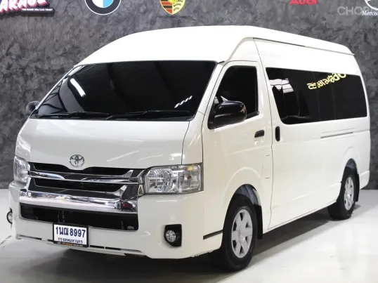 Toyota Commuter 3.0 D4D 2016 รถตู้มือสองสภาพดี ไมล์น้อย พร้อมใช้งาน 