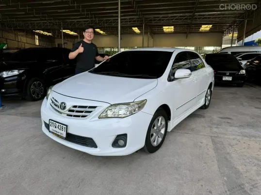 Toyota Altis 1.6i NGT ปี 2013 สีขาว