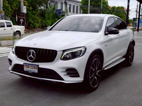 2022 Mercedes-Benz GLC 43 COUPE 4MATIC สีขาว