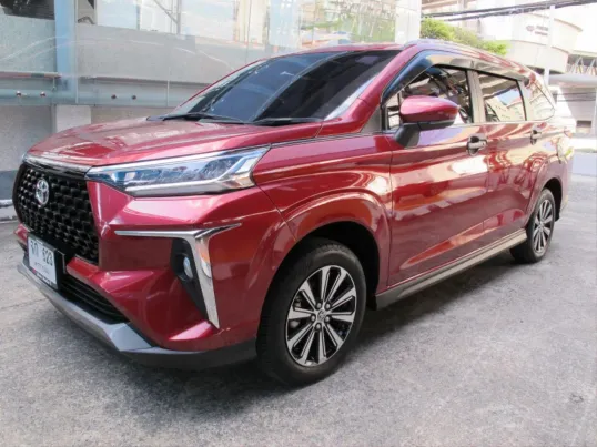 2025 TOYOTA VELOZ 1.5 SMART AUTO สีแดง ปุ่มSTART เบาะหนัง วิ่ง 16,376 กม. รถสวยสภาพใหม่ มือเดียว