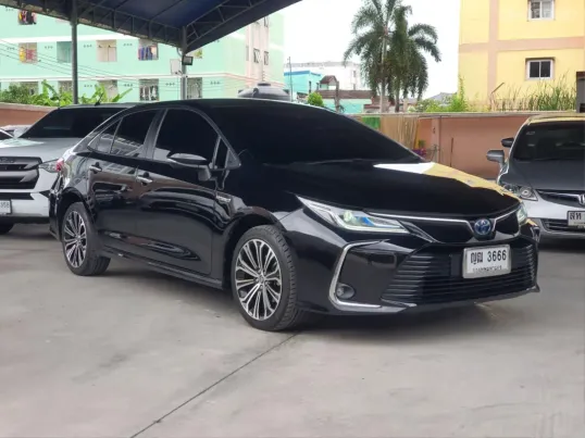 Toyota Altis 1.8 Hybird High ปี 2020 วิ่ง 103,xxx km รถสวยมือเดียวป้ายแดง เครื่องยนต์ เบนซิน 