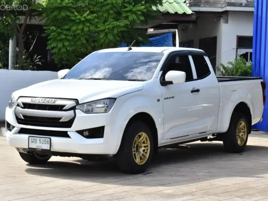Isuzu D-Max  Cap เครื่อง 1.9 cc ดีเซล เทอร์โบ  ปี 2020 วิ่ง 21x,xxx km สีขาว เกียร์ ธรรมดา รถสวย
