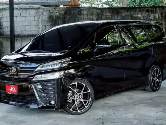 TOYOTA VELLFIRE 2.5 ZG EDITION TOP ปี2020(แท้) mnc เครื่องยนต์เบนซิน A/T สีดำ