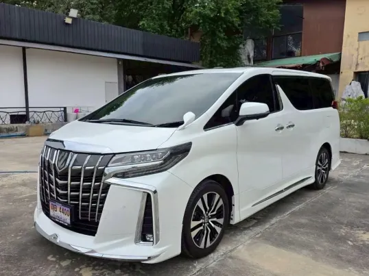 2021 Toyota ALPHARD 2.5 รถตู้/MPV ออกรถง่าย รถสวย ไมล์น้อย  
