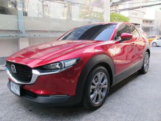 2021 MAZDA CX-30 2.0 SP (รุ่นTOP) เกียร์AUTO สีแดง ปุ่มSTART หลังคาSUNROOF วิ่งน้อย 36,288 กม รถสวย 