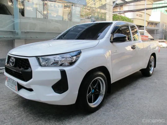 2024 TOYOTA REVO CAB 2.4 ENTRY (โฉมใหม่ เครื่องยูโร 5) เกียร์AUTO สีขาว วิ่งน้อย 5,749 กม  รถสวยมาก