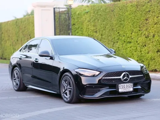 Mercedes-Benz C-Class 2.0 C220d 2024 สภาพป้ายแดง Warranty ถึง 2027 รถสวย ไมล์น้อย 