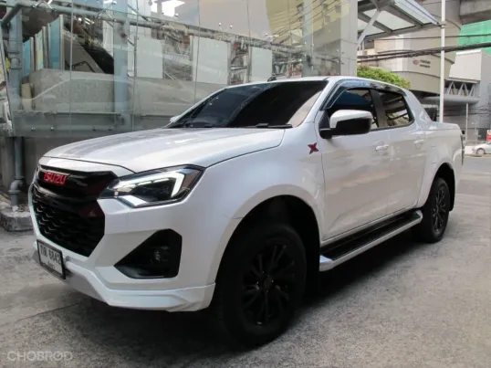 2024 ISUZU DMAX CAB-4 HI-LANDER 1.9 X-SERIES เกียร์ MT สีขาวมุก ปุ่มSTART วิ่งน้อย 24,814 กม รถสวย