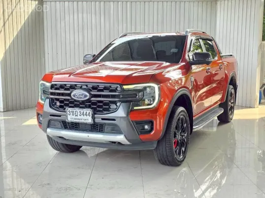 FORD RANGER 2.0 BI-TURBO WILDTRAK 4WD เกียร์Auto ปี 2022 จด 2023 โฉม DOUBLE CAB