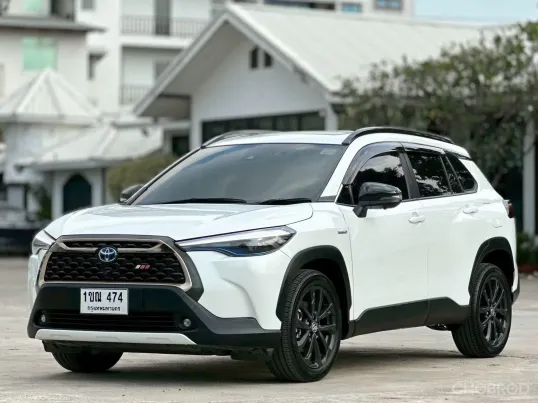 Toyota Corolla Cross 1.8 Hybrid Premium Safety สีขาว ปี 2020