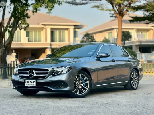 2018 Mercedes-Benz E-Class 2.0 E350e รถเก๋ง 4 ประตู รถบ้านมือเดียว 
