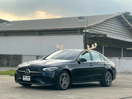 Mercedes-Benz C-Class C350e 2022 รถหรูมือสองสภาพดี ไมล์น้อย  