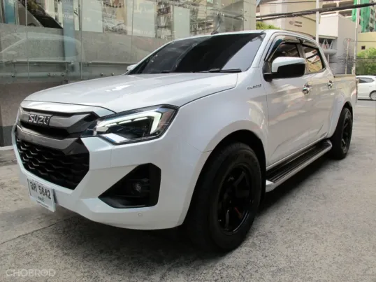 2025 ISUZU DMAX CAB4 HI-LANDER 1.9 M AUTO สีขาวมุก ปุ่มSTART วิ่งน้อย 3,528 กม มือเดียว รถสวยสภาพใหม