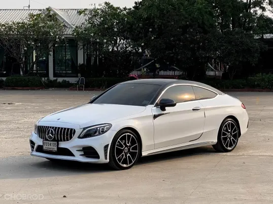 Mercedes-Benz C-Class 2.0 C200 Coupe 2023 รถสวยไมล์น้อย มือเดียวป้ายแดง 