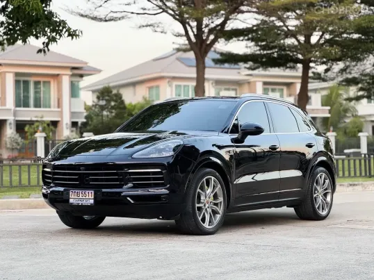 2022 Porsche CAYENNE 3.0 E-Hybrid SUV รถบ้านมือเดียว ไมล์น้อย ประวัติดี 