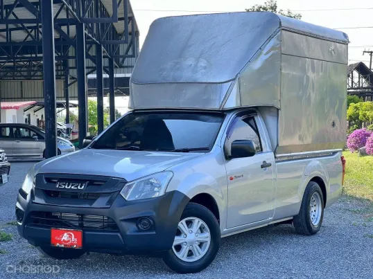 ISUZU D-MAX 1.9 Ddi S SPARK M/T ปี2017 สีบรอนซ์ พร้อมตู้ทึบ