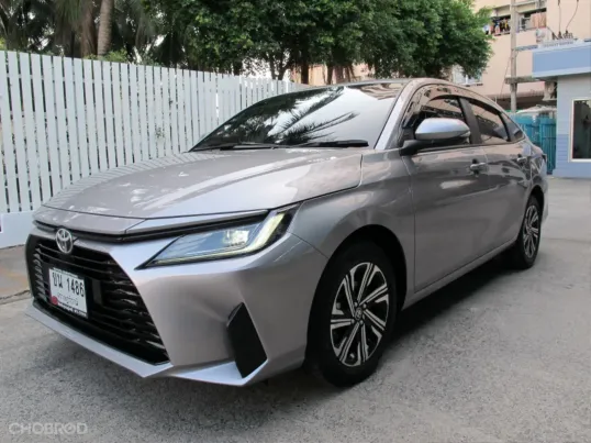 2025 TOYOTA YARIS ATIV 1.2 SMART AUTO สีบรอนเทา