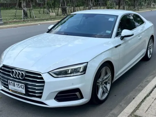 2017 Audi A5 2.0 Coupe 40 TFSI รถเก๋ง 2 ประตู ดาวน์ 0% รถสวย ไมล์น้อย 