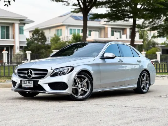 2016 Mercedes-Benz C-Class 2.1 Blue TEC HYBRID รถเก๋ง 4 ประตู รถสวย ไมล์น้อย  