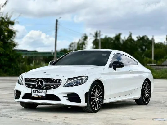 2019 Mercedes-Benz C-Class 2.0 C250 Coupe รถเก๋ง 2 ประตู รถสวย ไมล์น้อย  