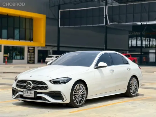 2022 Mercedes-Benz C-Class 2.0 C220d รถเก๋ง 4 ประตู รถบ้านแท้ ไมล์น้อย มือเดียวป้ายแดง  