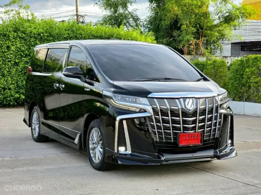 2021 Toyota ALPHARD 2.5 HYBRID E-Four รถตู้/MPV ออกรถง่าย รถสวย ไมล์แท้  