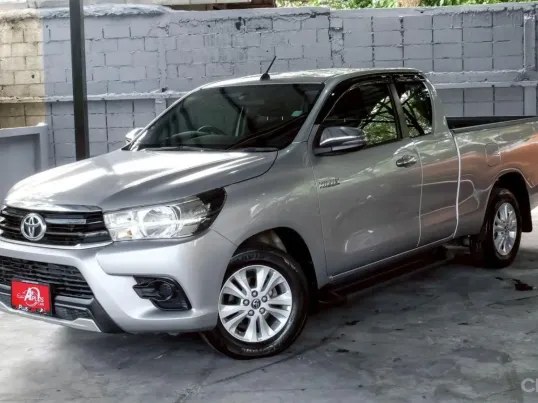TOYOTA HILUX REVO 2.4 J PLUS CAB M/T ปี2018(mnc) สีเทา