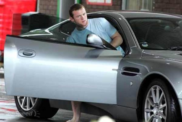 Wayne Rooney's Aston Martin Vanquish