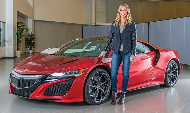 ร ไหมว า แม งานฝ ายออกแบบ Acura Nsx เป นผ หญ ง